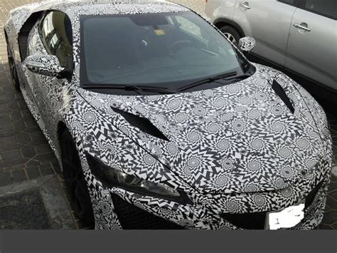 2016 Acura Honda Nsx Spotted In The Uae Drivearabia