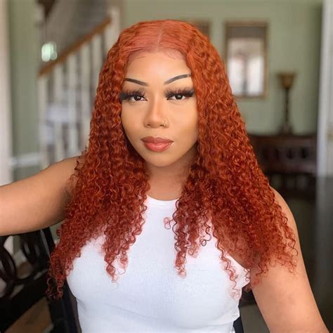 Ginger Orange Wig Viya Hair