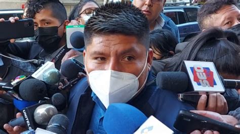 Senador Loza Marcha Del Pacto De Unidad No Respaldar La Movilizaci N