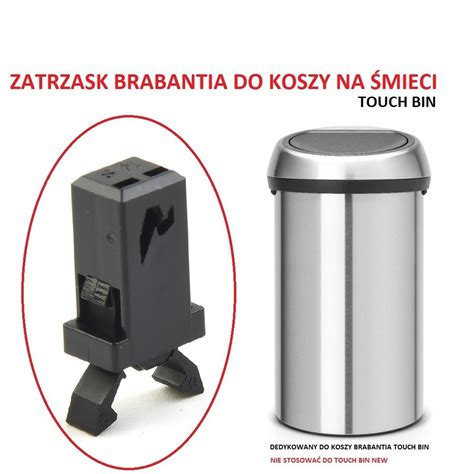 Zatrzask Do Koszy Na Mieci Brabantia Touch Bin Warszawa Kup Teraz