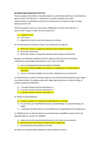 Recopilatorio Preguntas Tipo Test Pdf