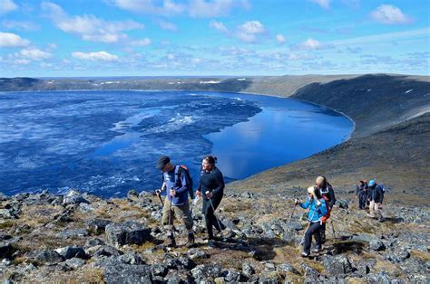 Pingualuit Crater Lake in Canada is over 1.4 million years old