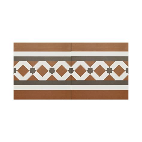 Statements™ Henley™ Warm Border Tile