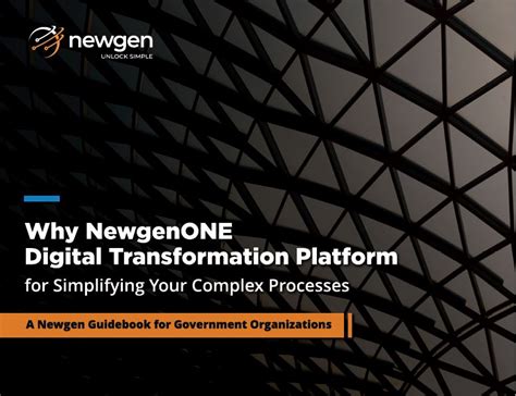 Simplify Complex Business Processes With NewgenONE Digital Transformation