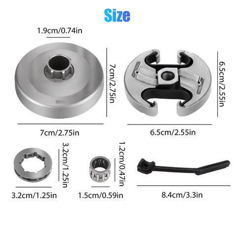 Sprocket Rim Clutch Assy For Husqvarna Rancher Clutch Drum