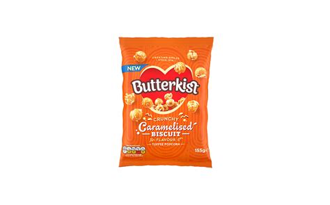 Butterkist Launches New Caramelised Biscuit Flavoured Toffee Popcorn