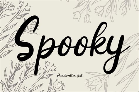 Spooky Font by Alfa studio · Creative Fabrica