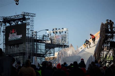 Photos: Feats of daring at Crashed Ice event | Minnesota Public Radio News