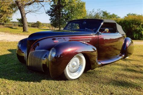 1939 LINCOLN ZEPHYR CUSTOM CONVERTIBLE