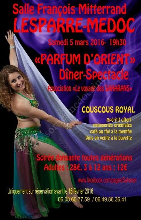 Se Divertir Dans Le M Doc Agenda D Ner Spectacle Parfum D Orient