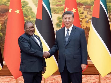 Xi Jinping Meets With President Of Mozambique Filipe Jacinto Nyusi