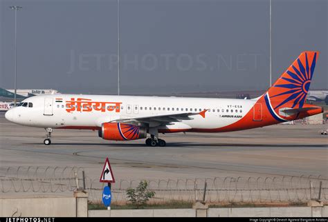 Vt Esa Airbus A Indian Airlines Devesh Agarwal Bangalore