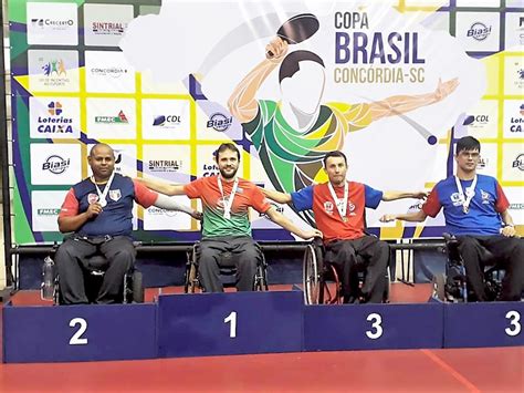 Tênis de Mesa conquista 4 pódios na 1ª etapa da Copa Brasil