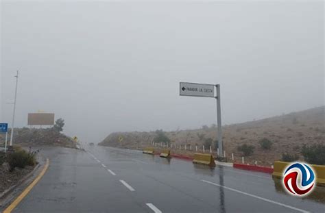 Reportan Visibilidad Reducida En Autopista Centinela La Rumorosa A