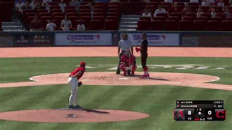 Mlb The Show 24 Arizona Diamondbacks Vs Cincinnati Reds Exhibition Game Youtube