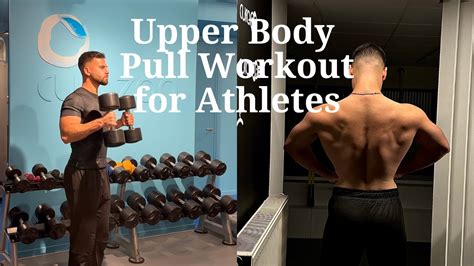 Upper Body Pull Workout For Athletes Youtube