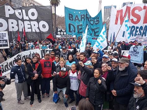 Piqueteros Ir N A La Rural La Polic A Porte A Los Espera Con Un