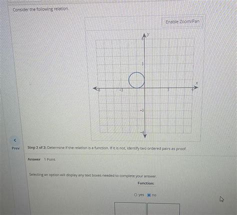 [answered] Consider The Following Relation Prev A Answer 1 Point Step 2