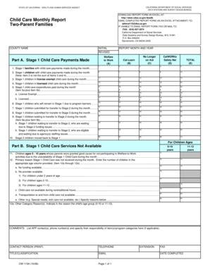 Fillable Online Dss Cahwnet Cw A Form Instructions And