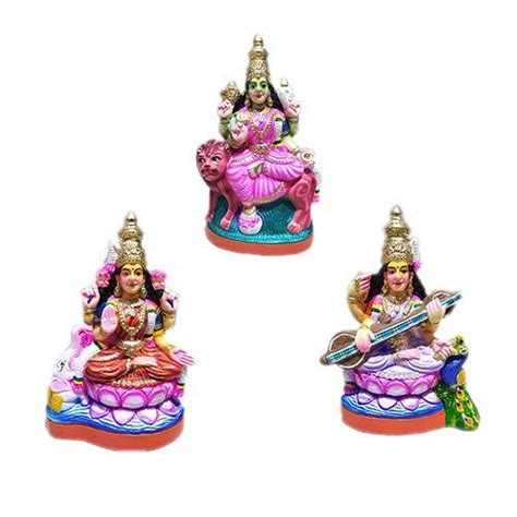 Buy Arts And Handicrafts Lakshmi Saraswati Durga Ft Navarathri Golu