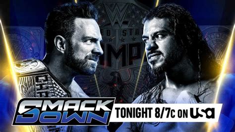 United States Championship Match Added To Wwe Smackdown Lineup Wwe