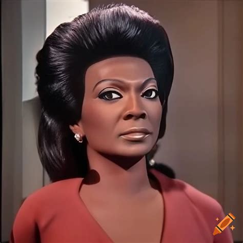 Mannequin Portraying Nichelle Nichols As Lt Uhura From Star Trek On