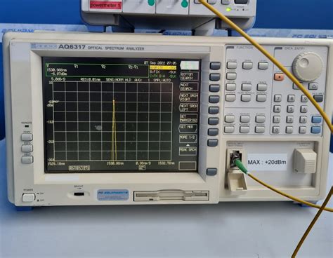 Aq Analyseur De Spectre Optique Yokogawa Ando Res Pm