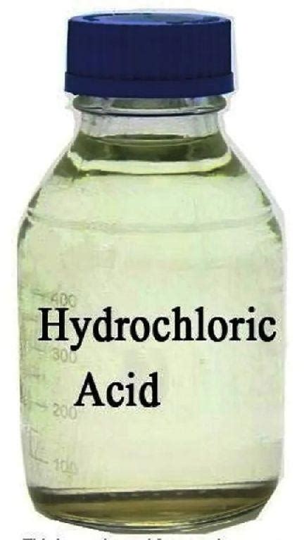 Pure Hydrochloric Acid Form Liquid Color Transparent At Best