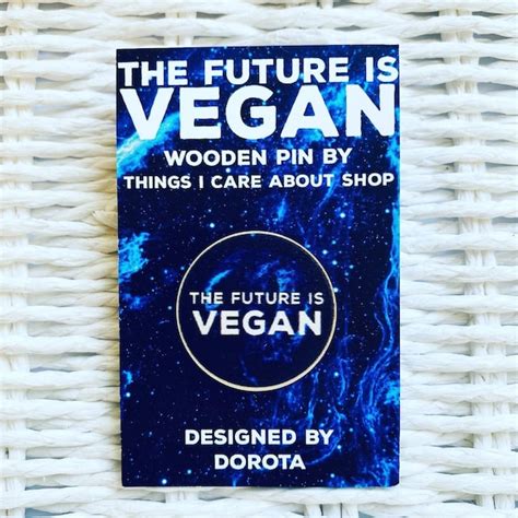 Vegan Pin Etsy