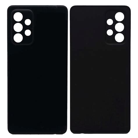 Back Panel Cover For Samsung Galaxy A52s 5g Black