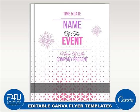 Event Organizing Flyer Diy Canva Event Organizing Flyer Template 2022