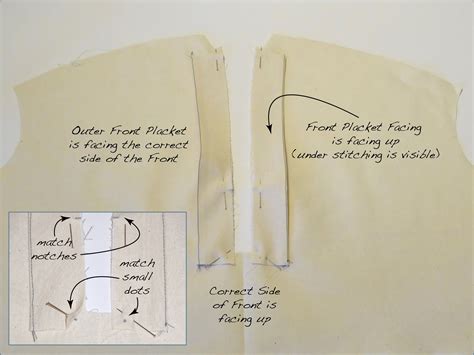 front placket tutorial advanced sewing sewing sewing skills