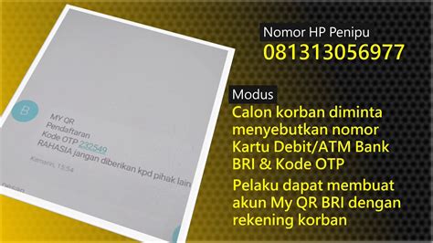 Waspada Modus Baru Penipuan Melalui Telepon Dengan