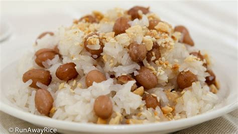 Peanut Sticky Rice Xoi Dau Phong Delicious Easy Recipe With Video