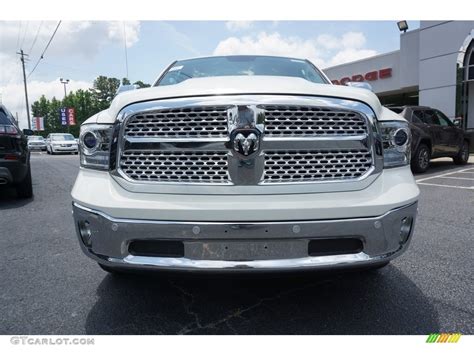 2018 Pearl White Ram 1500 Laramie Crew Cab 4x4 127738889 Photo 2 Car Color