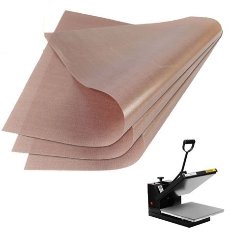 Pack Teflon Sheet X For Transfer Heat Press Iron Art Crafts