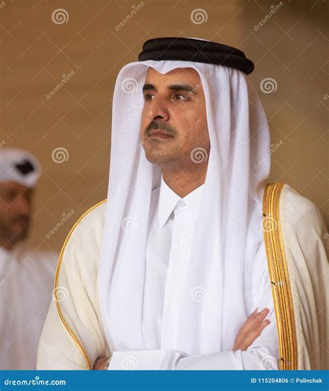 Qatar Sheikh Tamim Bin Hamad Al Thani Editorial Photo - Image of petro ...