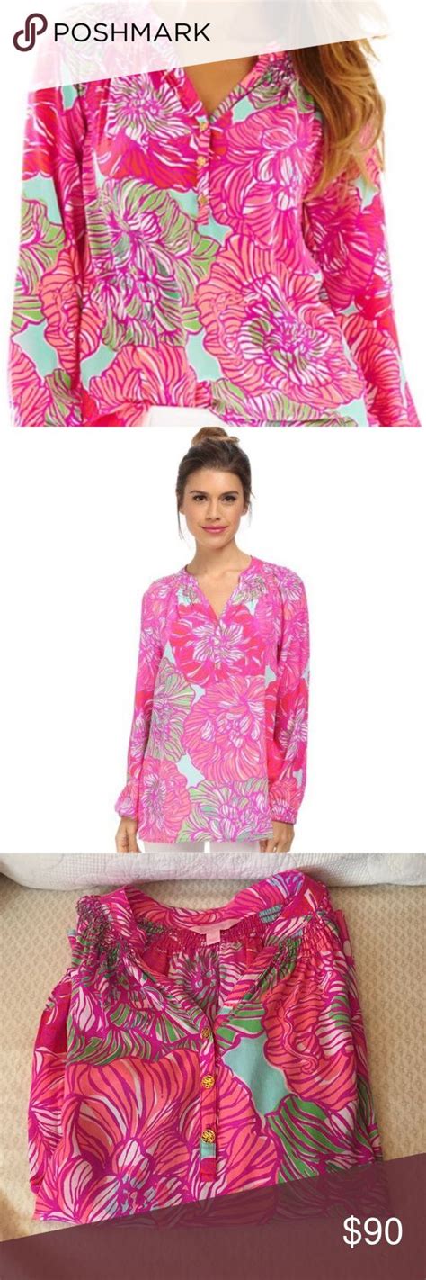 Lilly Pulitzer Elsa Top In Worth It Print Elsa Top Lilly Pulitzer