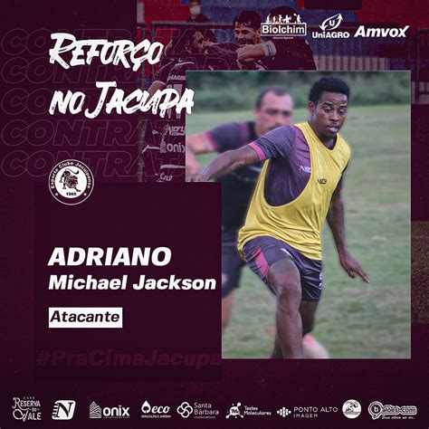 Jacuipense Anuncia Retorno Do Atacante Adriano Michael Jackson