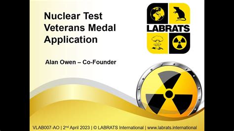 Nuclear Test Veterans Medal Application Where To Get It How To Fill