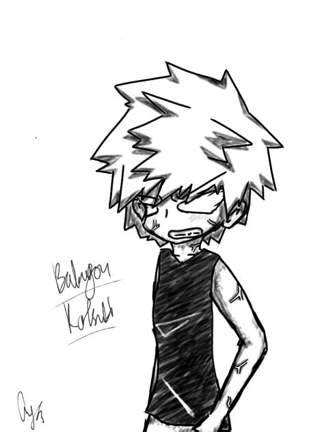 Bakugou Katsuki Ibispaint