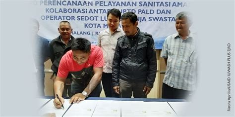 UPTD PALD Kota Malang Gandeng Swasta Dalam Layanan Lumpur Tinja USAID