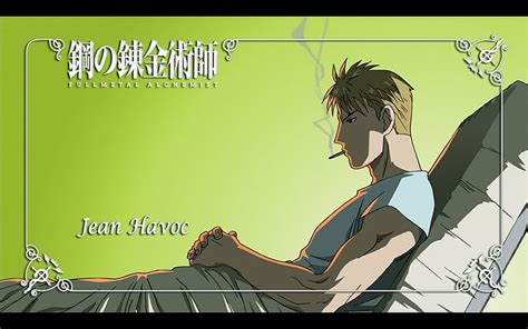 Hd Wallpaper Fullmetal Alchemist Jean Havoc 1280x800 Anime Full Metal