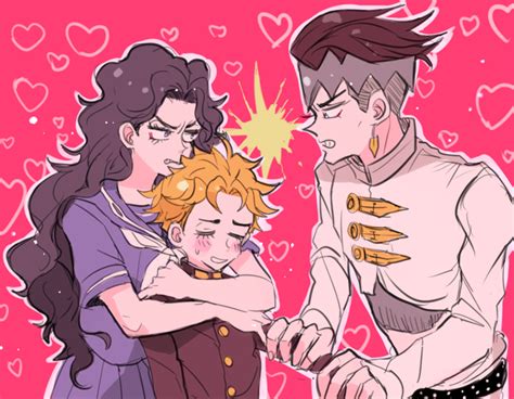 Kishibe Rohan Hirose Koichi And Yamagishi Yukako Jojo No Kimyou Na