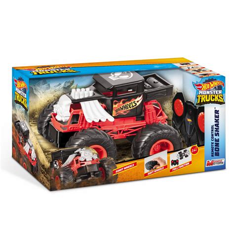 Hot Wheels Monster Trucks Remote Control Bone Shaker 1 24