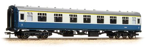 Bachmann Oo Br Mk1 First Class Side Corridor Coach Blue And Grey 39 150d