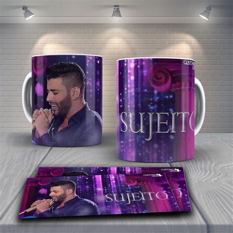 Caneca Cantor Gustavo Lima Sertanejo Shopee Brasil