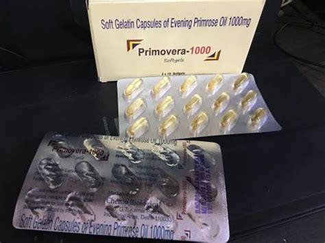 Soft Gelatin Of Evning Primrose Oil 1000 MG At Rs 619 Box