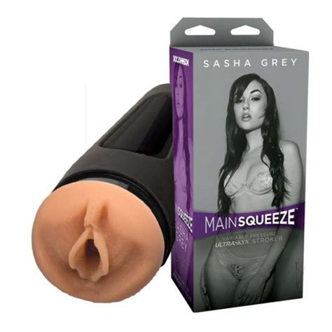 Main Squeeze Sasha Grey Ultraskyn Stroker Sex Toy Hotmovies