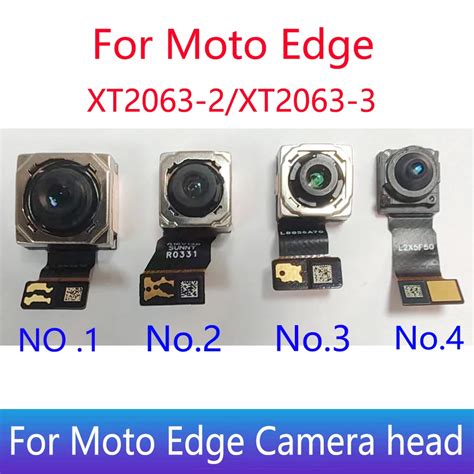 C Mara Principal Frontal Y Trasera Para Motorola MOTO Edge XT2063 2